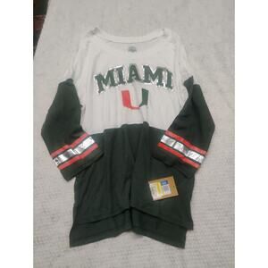 NWT Rivalry Threads University of Miami Women’s Medium Athleisure Campus Sports